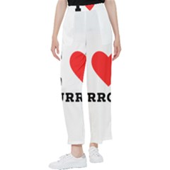 I Love Turron  Women s Pants  by ilovewhateva