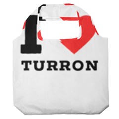 I Love Turron  Premium Foldable Grocery Recycle Bag by ilovewhateva