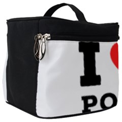 I Love Pork  Make Up Travel Bag (big) by ilovewhateva