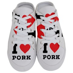 I Love Pork  Half Slippers by ilovewhateva