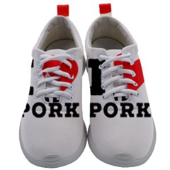 I Love Pork  Mens Athletic Shoes by ilovewhateva