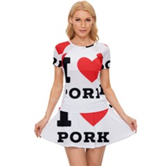 I Love Pork  Women s Sports Wear Set by ilovewhateva