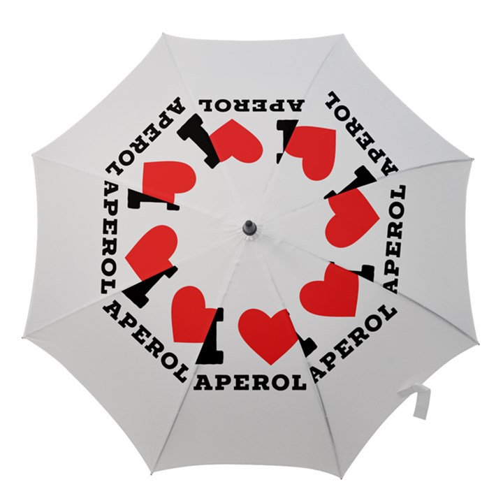 I love aperol Hook Handle Umbrellas (Medium)