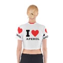 I love aperol Cotton Crop Top View2