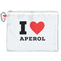 I Love Aperol Canvas Cosmetic Bag (xxl) by ilovewhateva