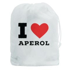 I Love Aperol Drawstring Pouch (3xl) by ilovewhateva