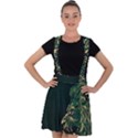 Angry Male Lion Velvet Suspender Skater Skirt View1