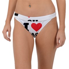 I Love Peach Tea Band Bikini Bottoms by ilovewhateva