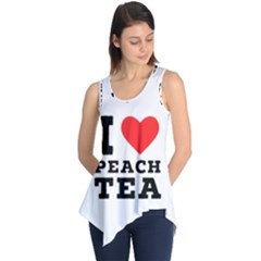 I Love Peach Tea Sleeveless Tunic by ilovewhateva