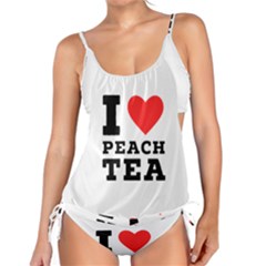 I Love Peach Tea Tankini Set by ilovewhateva