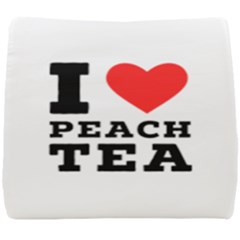 I Love Peach Tea Seat Cushion by ilovewhateva