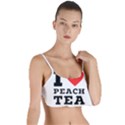 I love peach tea Layered Top Bikini Top  View1