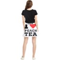 I love peach tea Waistband Skirt View2