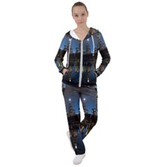 New York Night Central Park Skyscrapers Skyline Women s Tracksuit by Cowasu