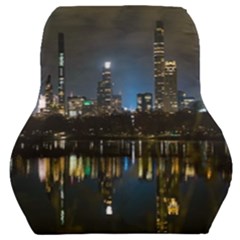 New York Night Central Park Skyscrapers Skyline Car Seat Back Cushion  by Cowasu