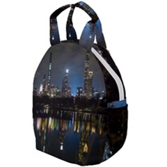 New York Night Central Park Skyscrapers Skyline Travel Backpack by Cowasu