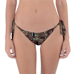 New York City Nyc Skyscrapers Reversible Bikini Bottoms