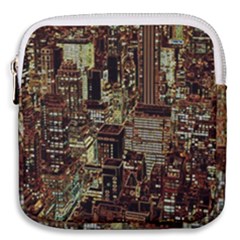 New York City Nyc Skyscrapers Mini Square Pouch