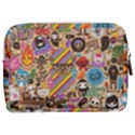 Multicolored Doodle Art Wallpaper Make Up Pouch (Medium) View2