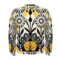 Flowers Pattern Men s Sweatshirt