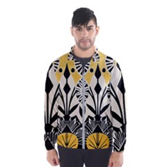 Flowers Pattern Men s Windbreaker