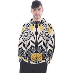 Flowers Pattern Men s Pullover Hoodie