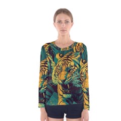 Tiger Women s Long Sleeve Tee