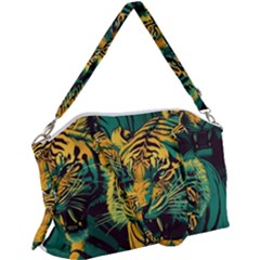 Tiger Canvas Crossbody Bag by danenraven