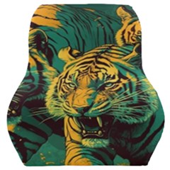 Tiger Car Seat Back Cushion  by danenraven