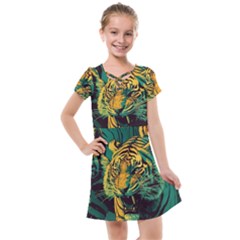 Tiger Kids  Cross Web Dress by danenraven