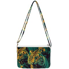 Tiger Double Gusset Crossbody Bag by danenraven