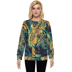 Tiger Hidden Pocket Sweatshirt