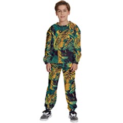 Tiger Kids  Sweatshirt Set