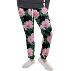 Flower Roses Pattern Floral Nature Men s Jogger Sweatpants