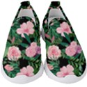 Flower Roses Pattern Floral Nature Kids  Slip On Sneakers View1