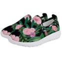 Flower Roses Pattern Floral Nature Kids  Slip On Sneakers View2