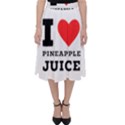 I love pineapple juice Classic Midi Skirt View1