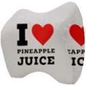 I love pineapple juice Velour Head Support Cushion View4