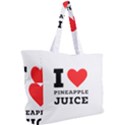 I love pineapple juice Simple Shoulder Bag View2