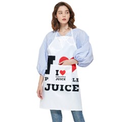 I Love Pineapple Juice Pocket Apron by ilovewhateva