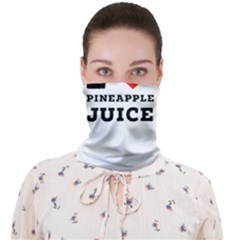 I Love Pineapple Juice Face Covering Bandana (adult) by ilovewhateva