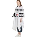 I love pineapple juice Women s Hooded Rain Ponchos View2