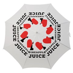 I Love Pineapple Juice Straight Umbrellas by ilovewhateva