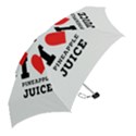 I love pineapple juice Mini Folding Umbrellas View2