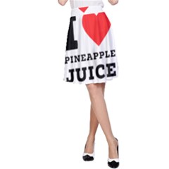 I Love Pineapple Juice A-line Skirt by ilovewhateva