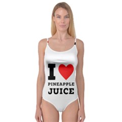 I Love Pineapple Juice Camisole Leotard  by ilovewhateva