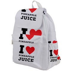 I Love Pineapple Juice Top Flap Backpack by ilovewhateva