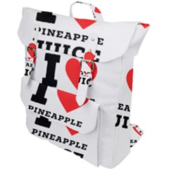 I Love Pineapple Juice Buckle Up Backpack by ilovewhateva