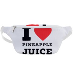 I Love Pineapple Juice Waist Bag  by ilovewhateva