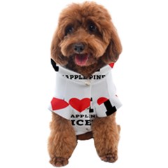 I Love Pineapple Juice Dog Coat by ilovewhateva